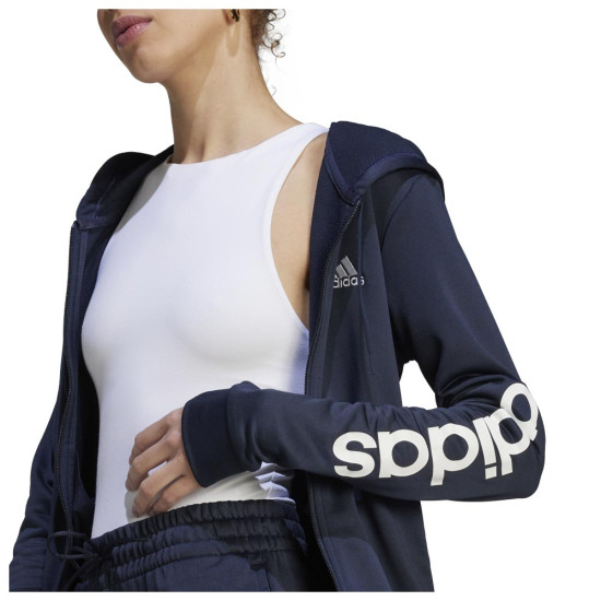 Adidas Γυναικείες φόρμες σετ W Linear TS Adidas Γυναικείες φόρμες σετ W Linear TS